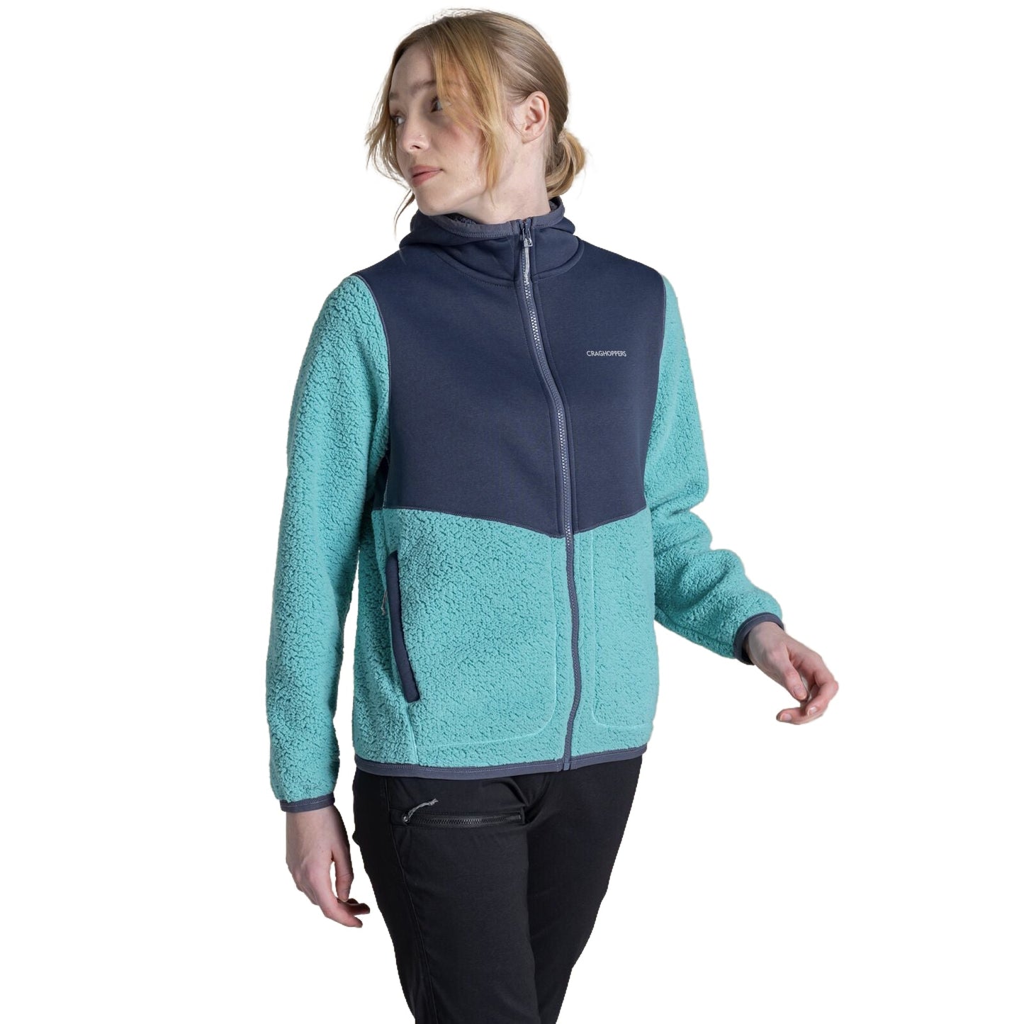 Craghoppers Womens Telesto Hooded Full Zip Fleece