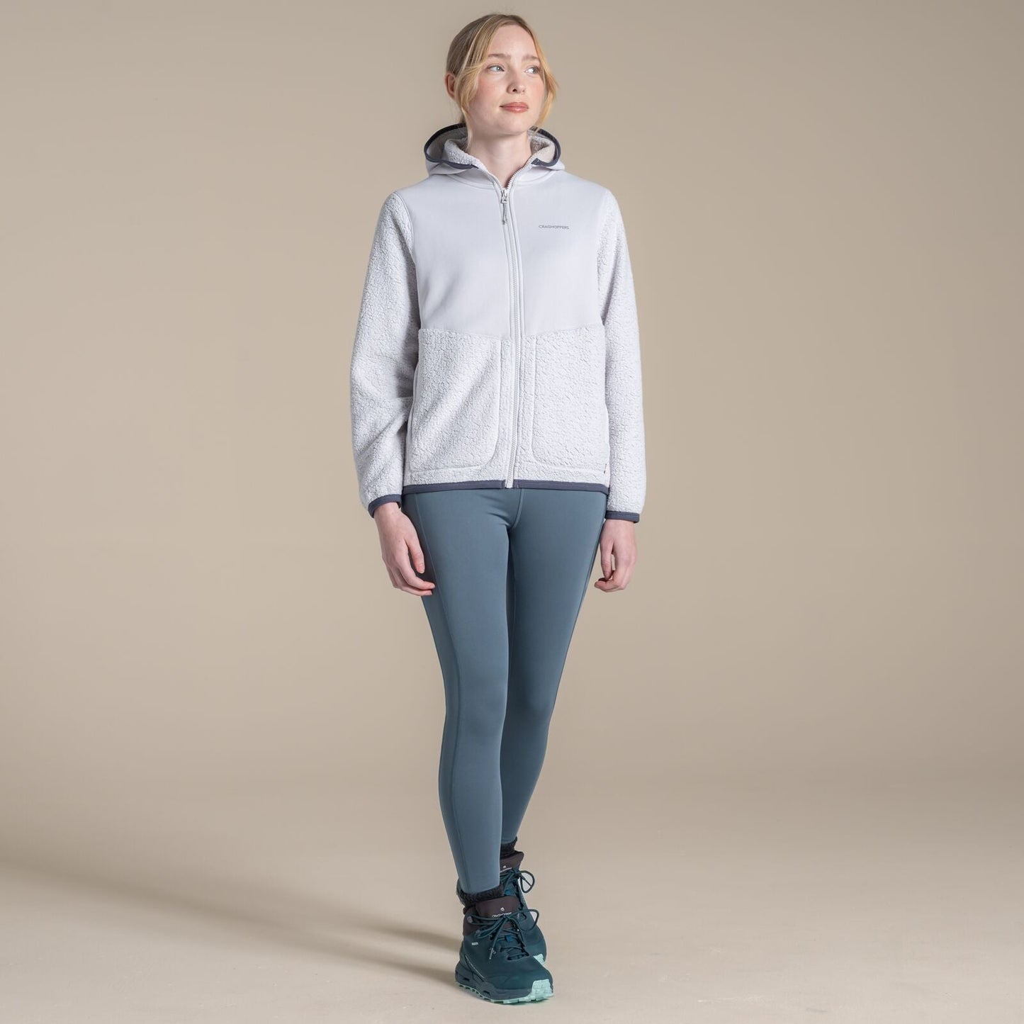 Craghoppers Womens Telesto Hooded Full Zip Fleece