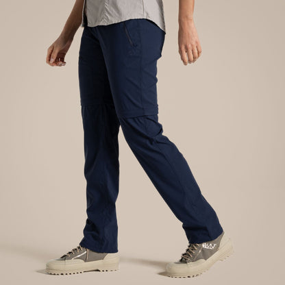 Craghoppers Womens NosiLife Pro III Zip Off Walking Trousers