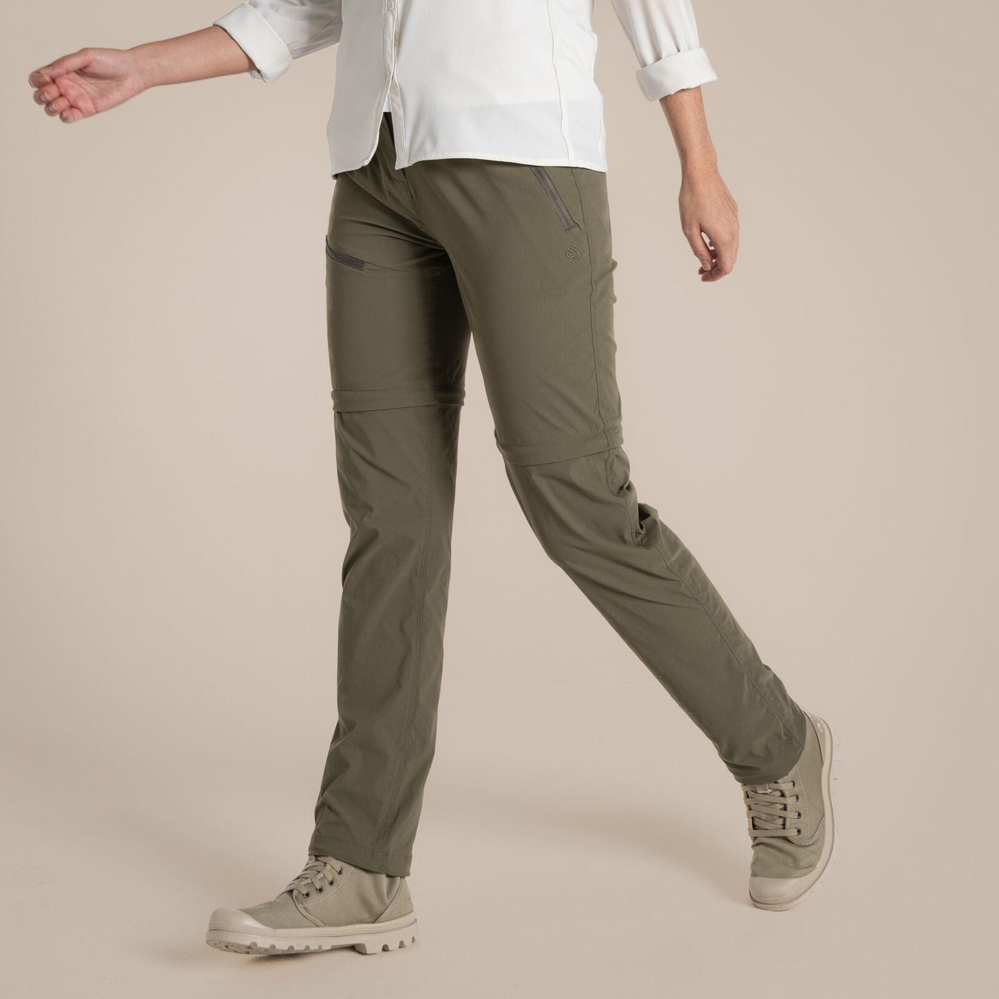 Craghoppers Womens NosiLife Pro III Zip Off Walking Trousers