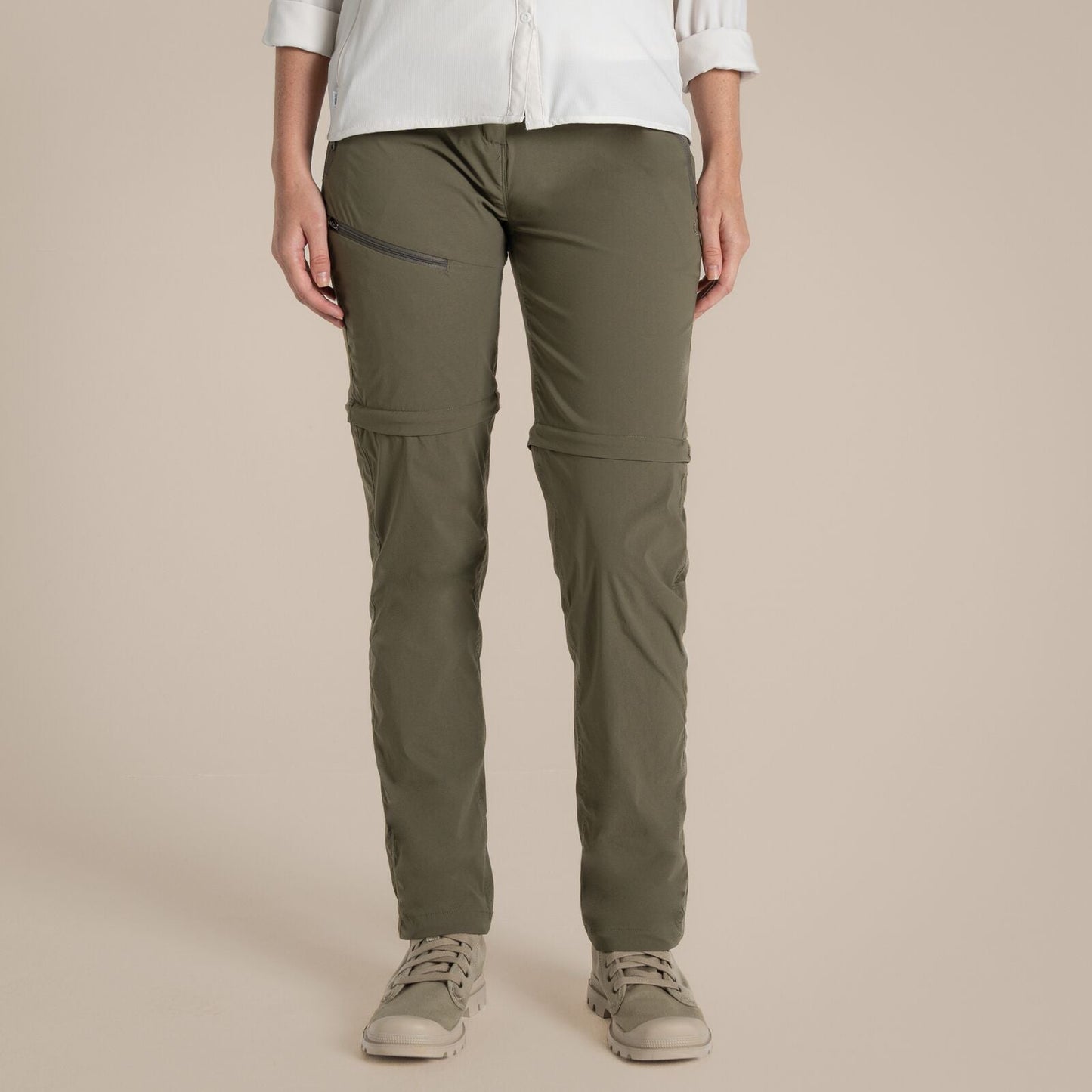 Craghoppers Womens NosiLife Pro III Zip Off Walking Trousers