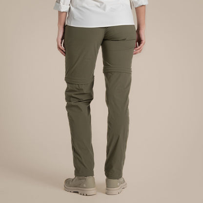 Craghoppers Womens NosiLife Pro III Zip Off Walking Trousers