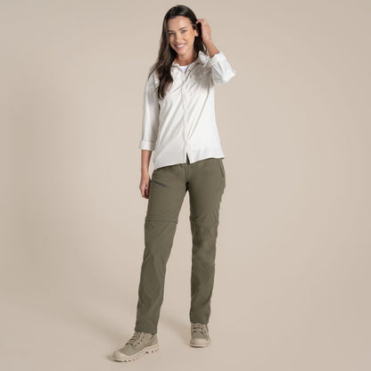 Craghoppers Womens NosiLife Pro III Zip Off Walking Trousers