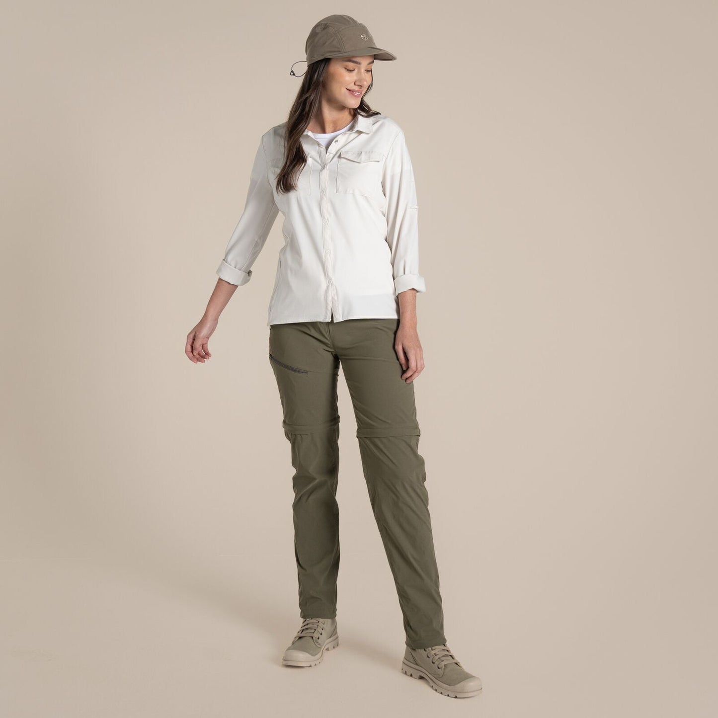 Craghoppers Womens NosiLife Pro III Zip Off Walking Trousers