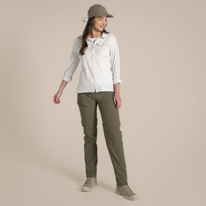 Craghoppers Womens NosiLife Pro III Zip Off Walking Trousers