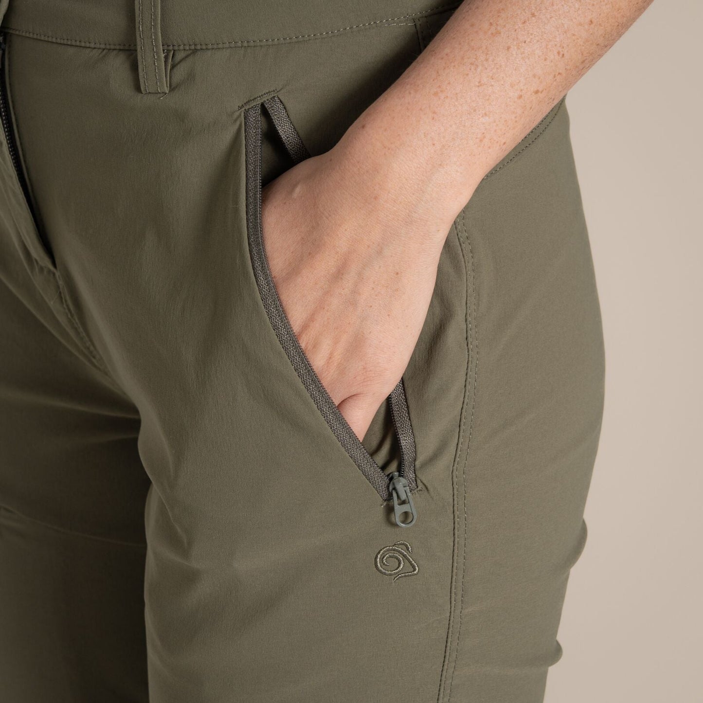 Craghoppers Womens NosiLife Pro III Zip Off Walking Trousers
