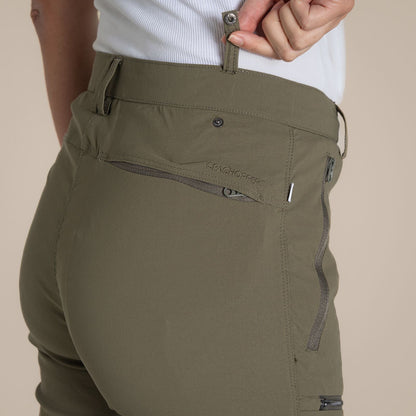 Craghoppers Womens NosiLife Pro III Zip Off Walking Trousers
