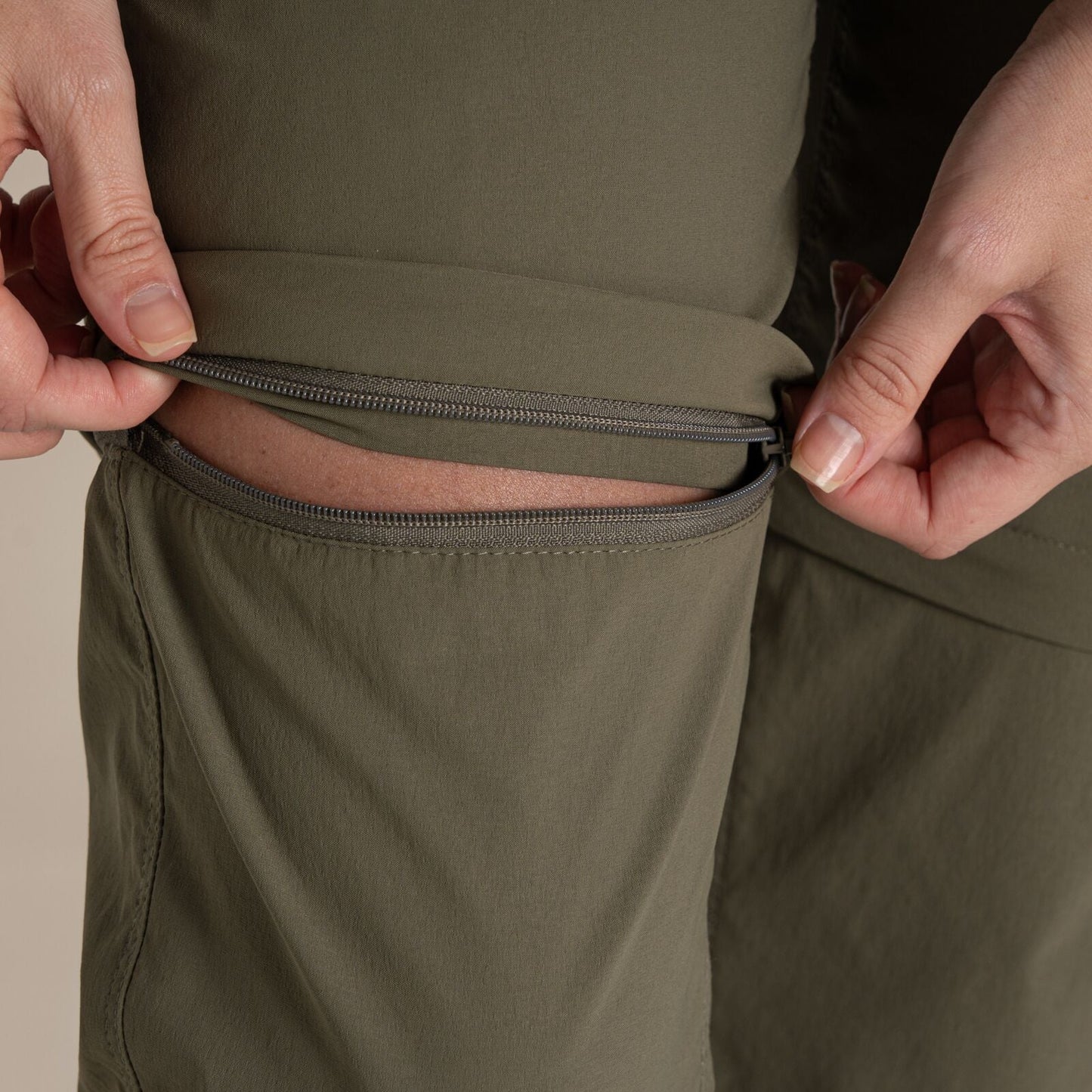 Craghoppers Womens NosiLife Pro III Zip Off Walking Trousers
