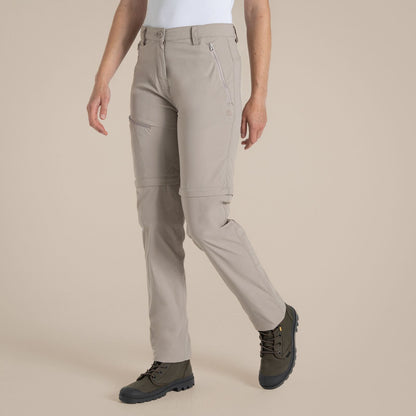 Craghoppers Womens NosiLife Pro III Zip Off Walking Trousers