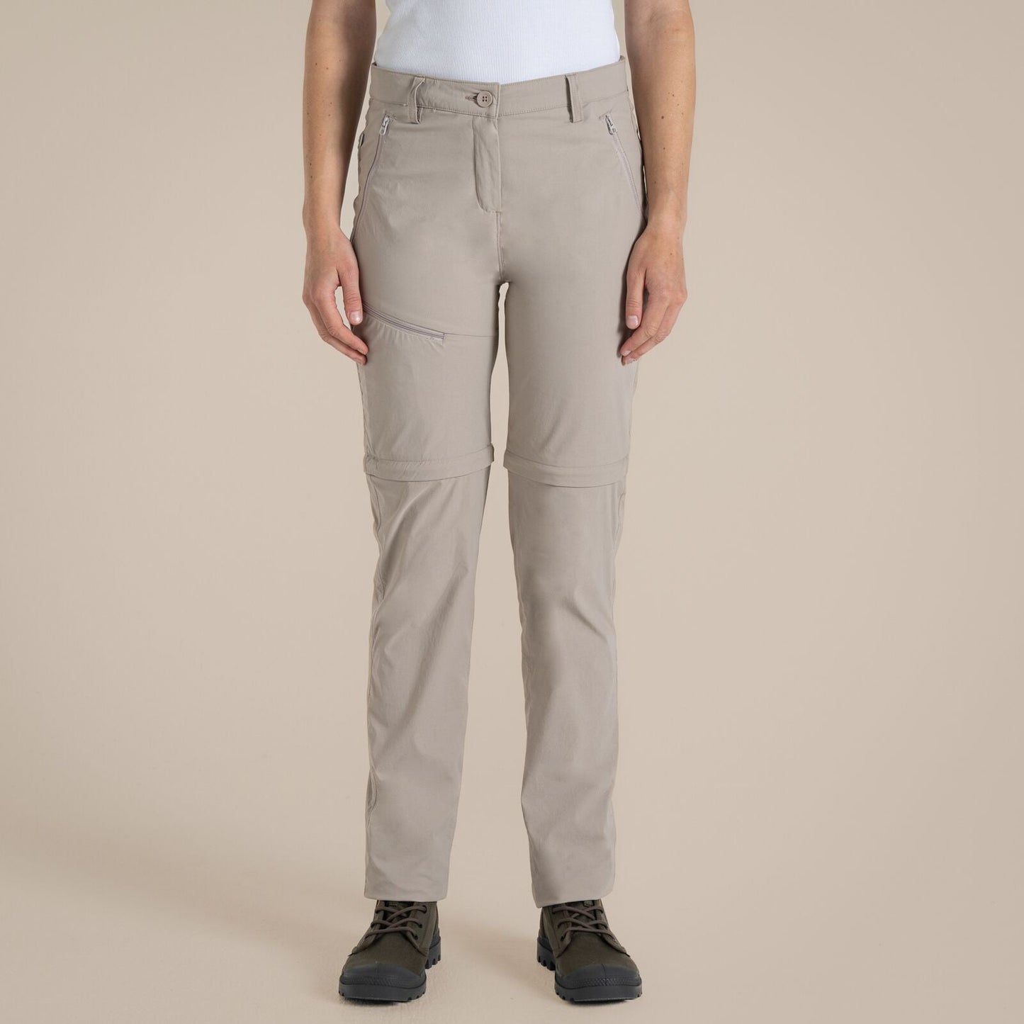 Craghoppers Womens NosiLife Pro III Zip Off Walking Trousers