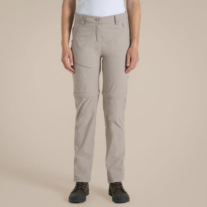 Craghoppers Womens NosiLife Pro III Zip Off Walking Trousers