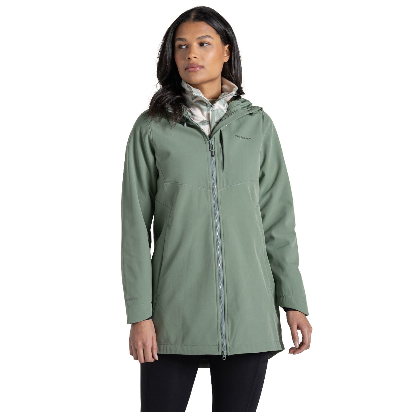 Craghoppers Womens Hopegill Hooded Softshell Jacket