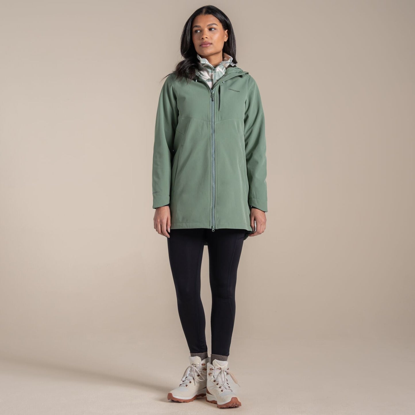 Craghoppers Womens Hopegill Hooded Softshell Jacket