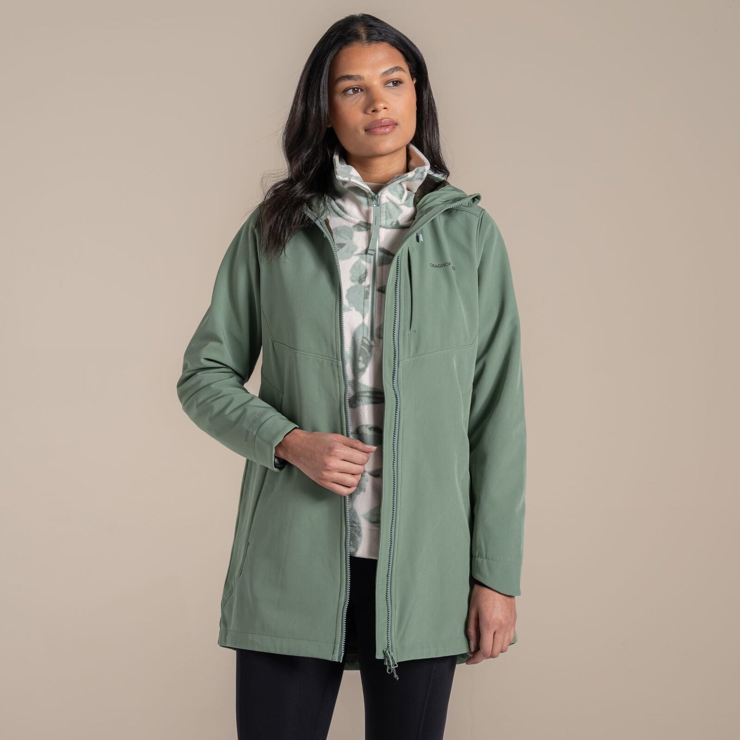 Craghoppers Womens Hopegill Hooded Softshell Jacket