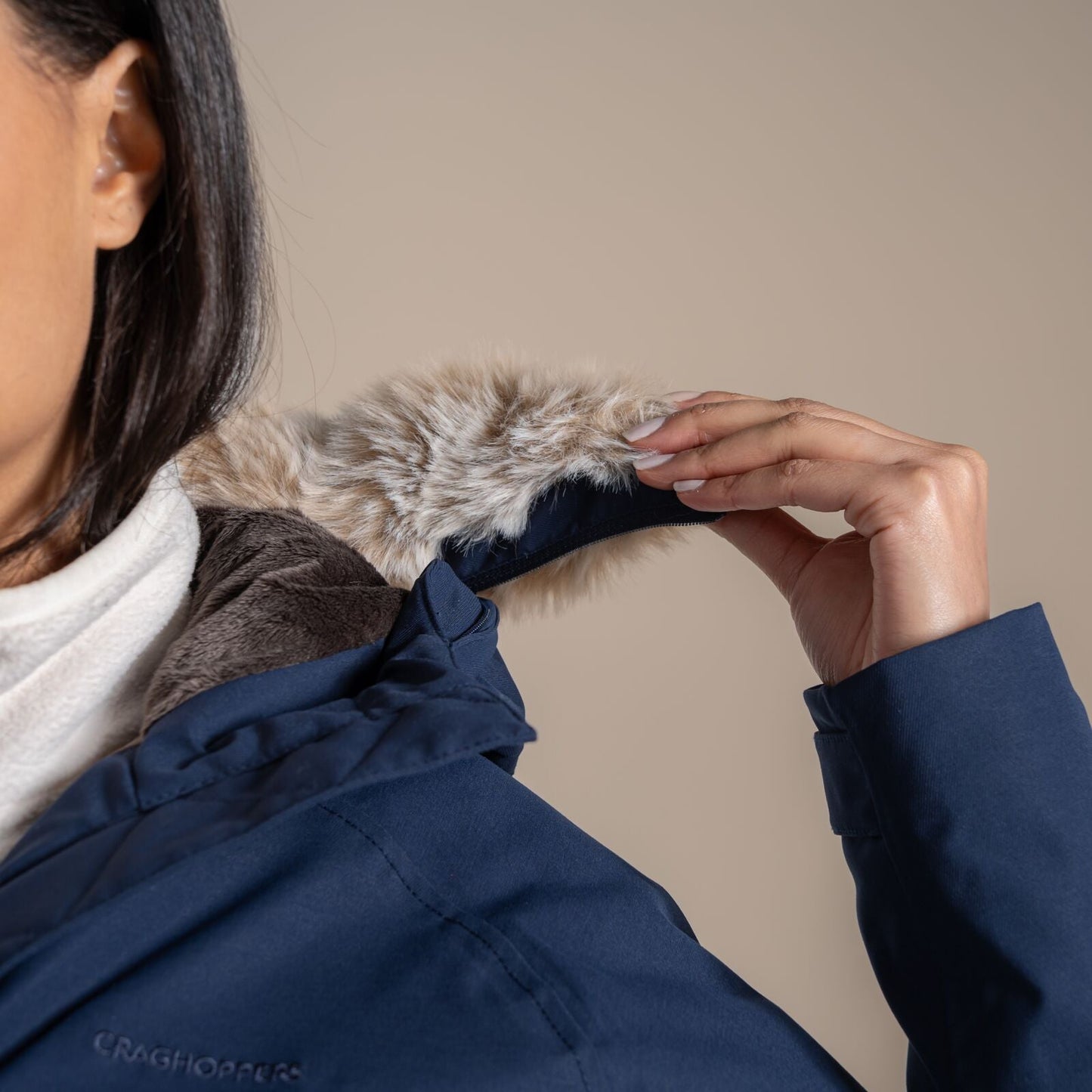 Craghoppers Womens Sofia II Waterproof Parka Jacket