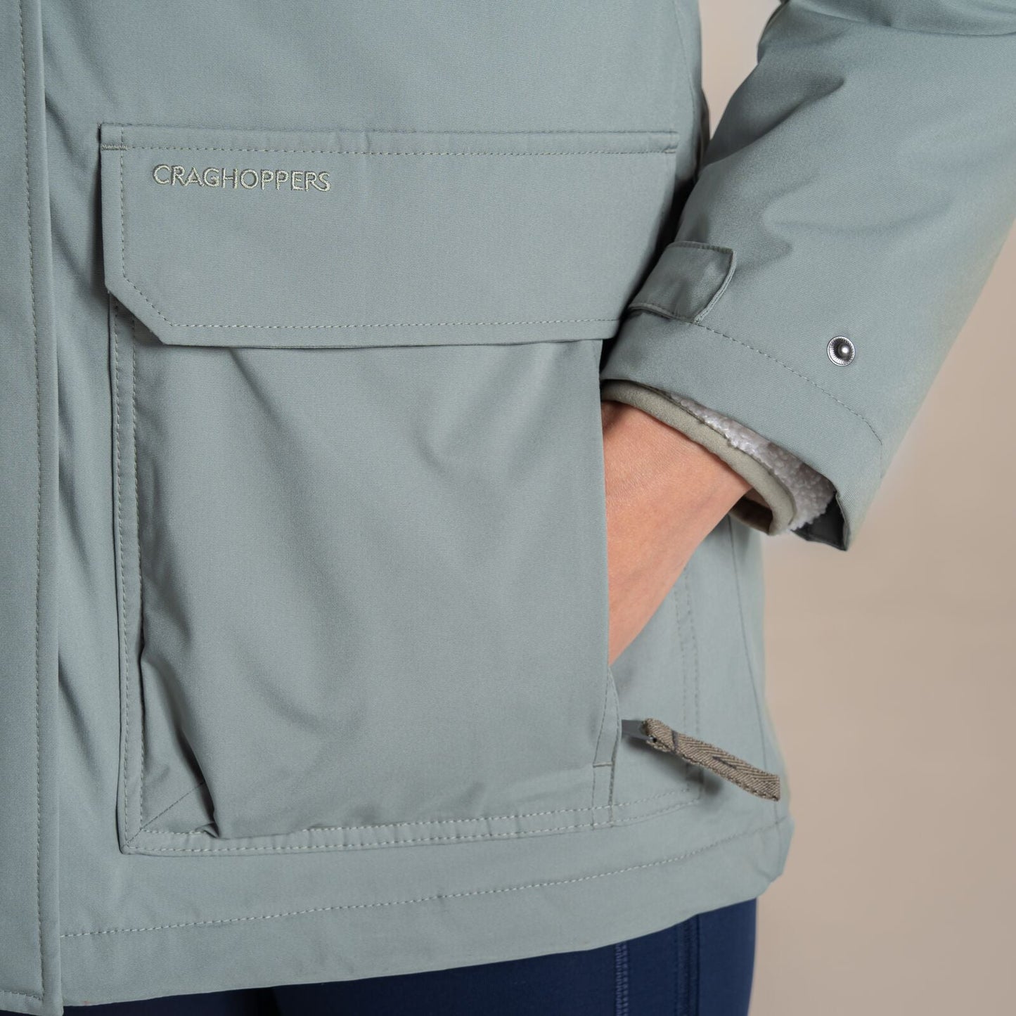Craghoppers Womens National Trust Crossbill Waterproof Parka Jacket