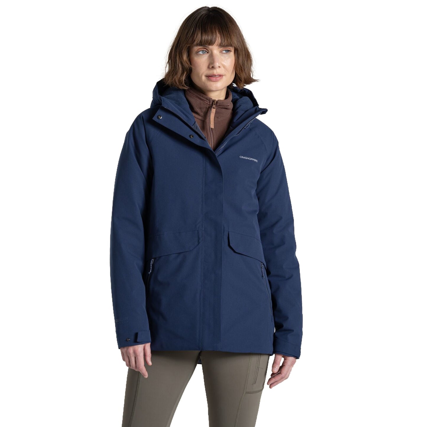 Craghoppers Womens Caldbeck II Thermic Waterproof Parka Jacket