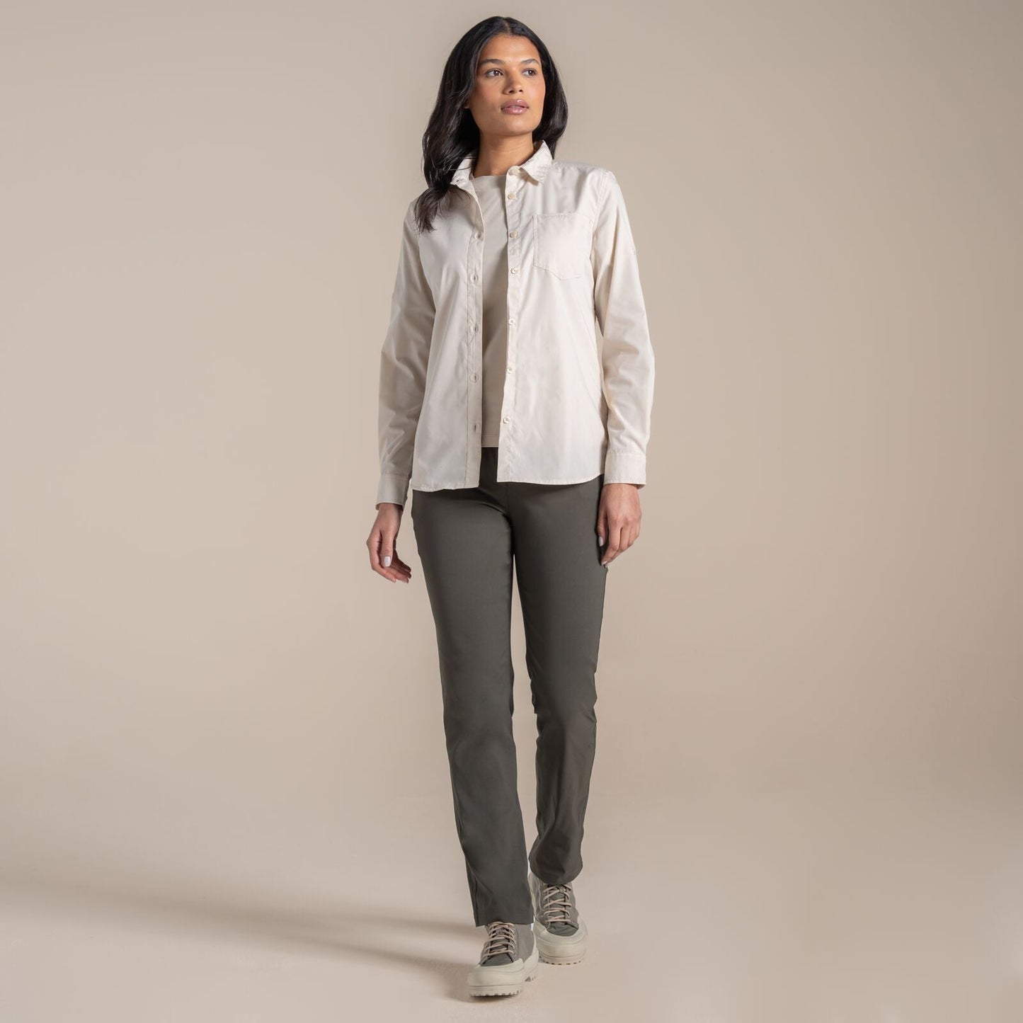 Craghoppers Womens Kiwi III Long Sleeve Shirt