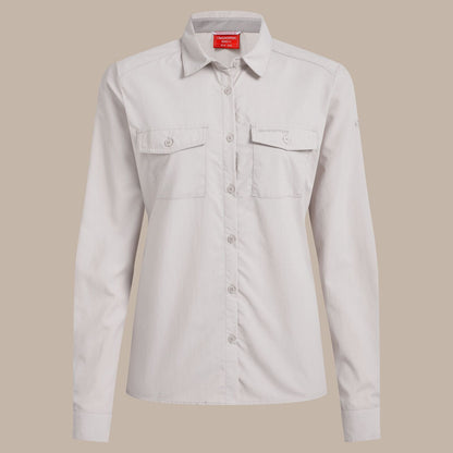 Craghoppers Womens NosiLife Loukkos Long Sleeve Shirt
