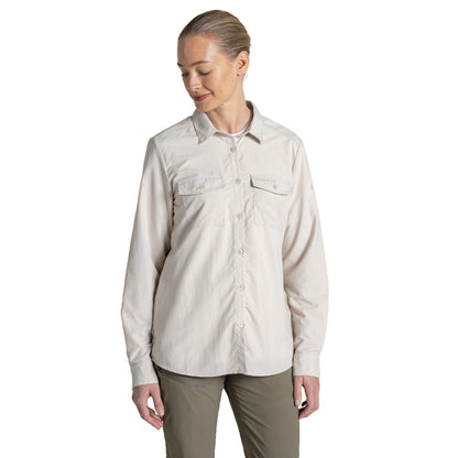 Craghoppers Womens NosiLife Loukkos Long Sleeve Shirt