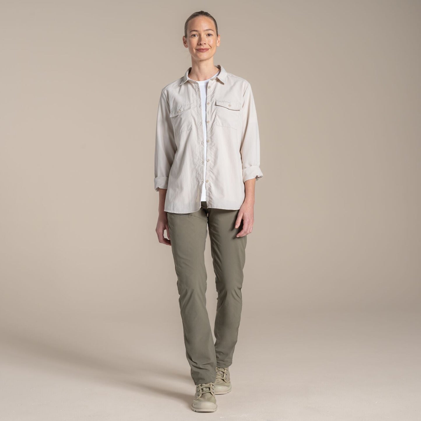Craghoppers Womens NosiLife Loukkos Long Sleeve Shirt