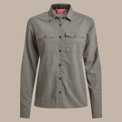 Craghoppers Womens NosiLife Loukkos Long Sleeve Shirt