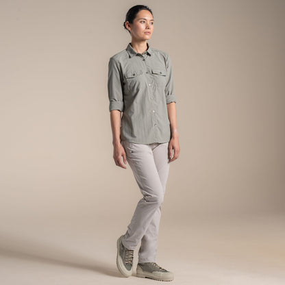 Craghoppers Womens NosiLife Loukkos Long Sleeve Shirt