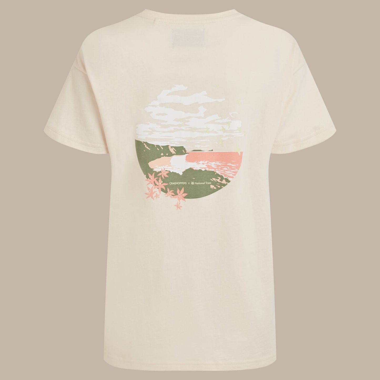 Craghoppers Womens National Trust Bistort Short Sleeve T-Shirt