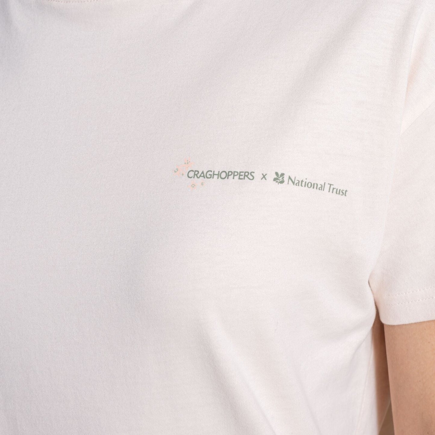 Craghoppers Womens National Trust Bistort Short Sleeve T-Shirt