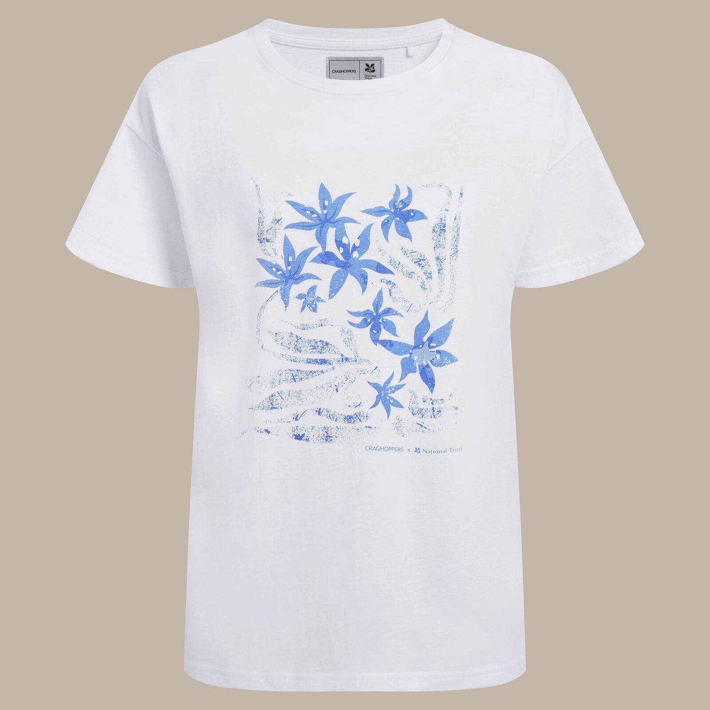 Craghoppers Womens National Trust Bistort Short Sleeve T-Shirt