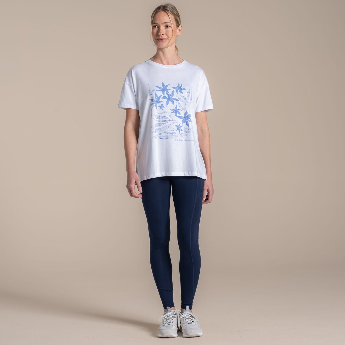Craghoppers Womens National Trust Bistort Short Sleeve T-Shirt