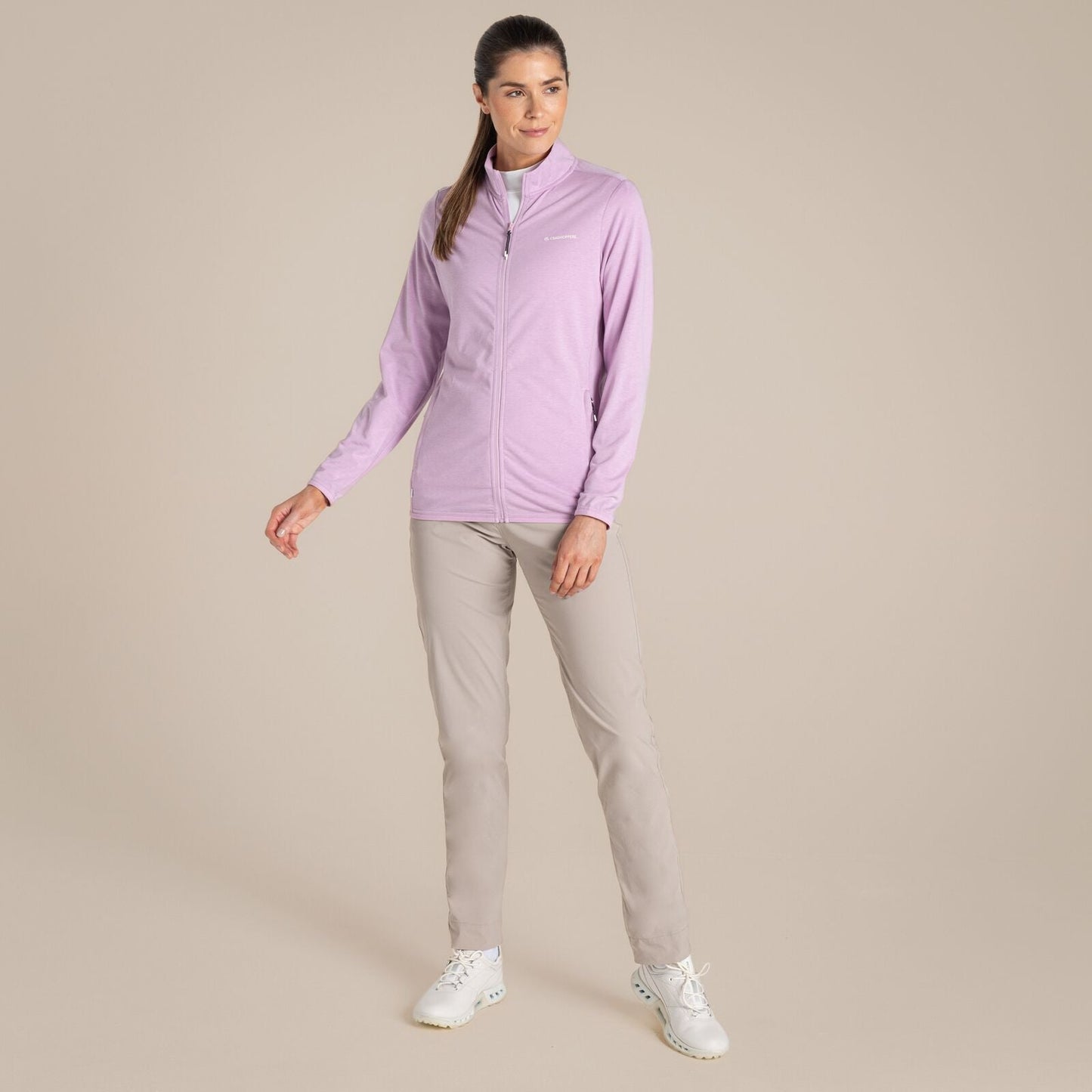 Craghoppers Womens NosiLife Evesham Golf Full Zip Sweater