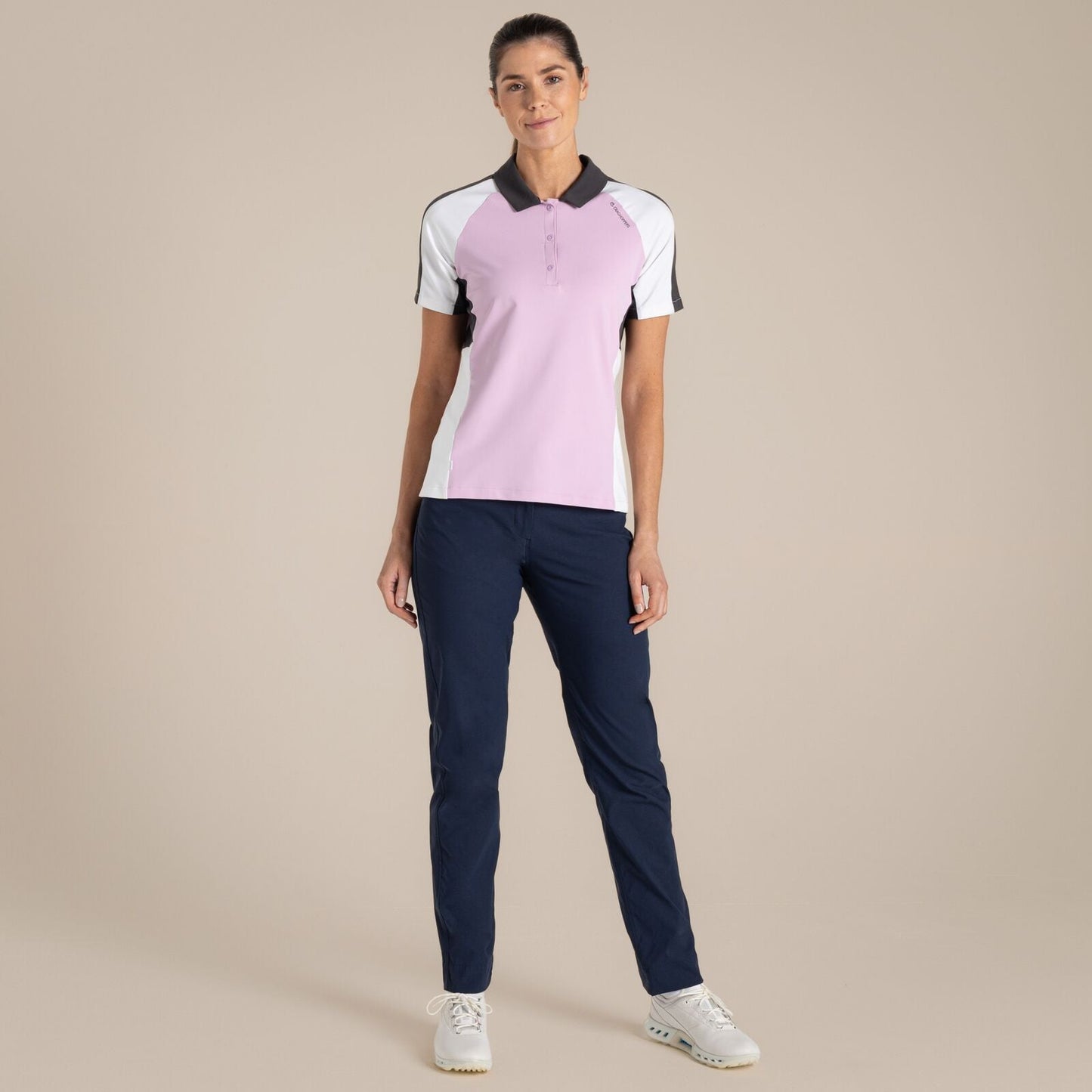 Craghoppers Womens NosiLife Hazelmere Short Sleeve Polo Shirt