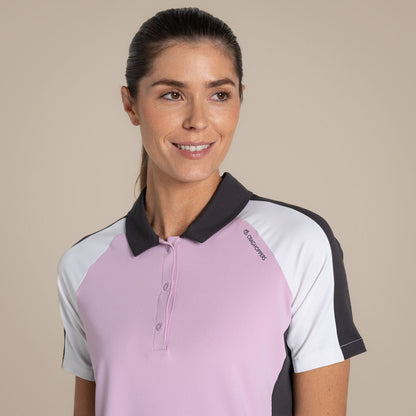 Craghoppers Womens NosiLife Hazelmere Short Sleeve Polo Shirt