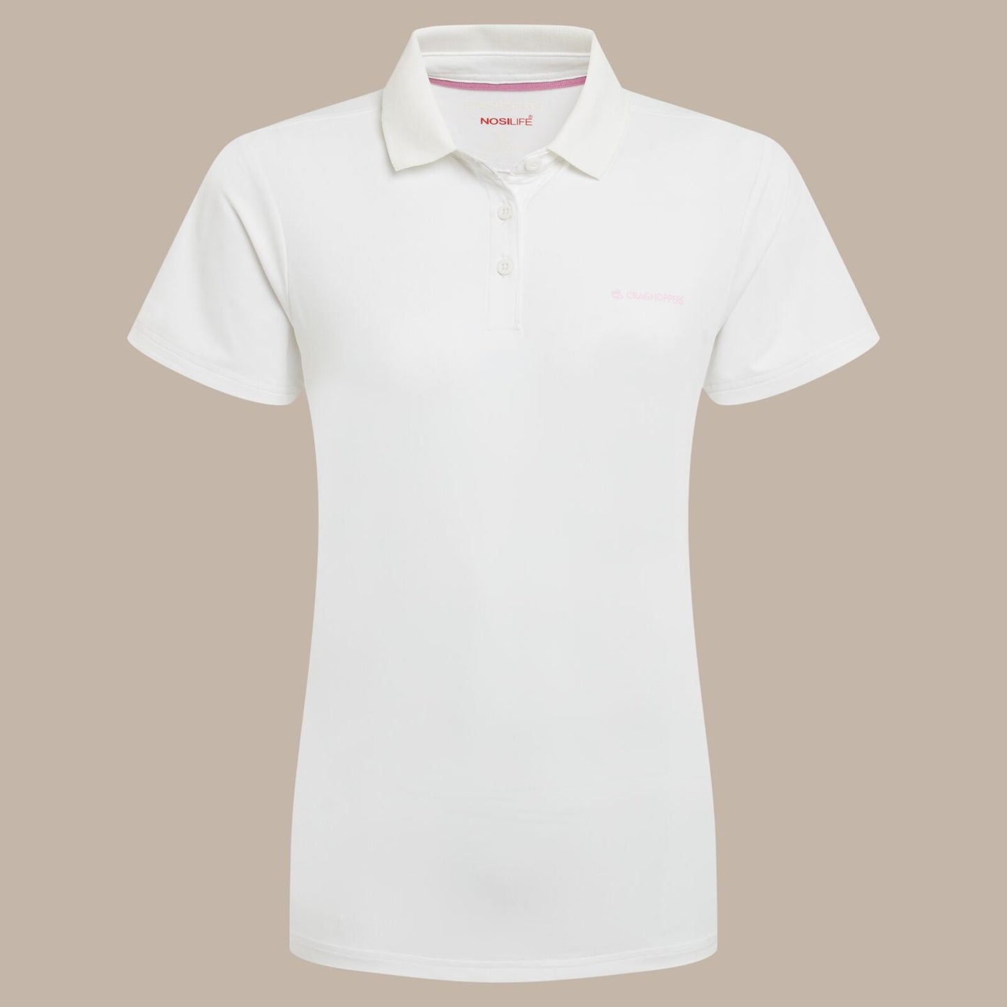 Craghoppers Womens NosiLife Thornbury Golf Short Sleeve Polo Shirt