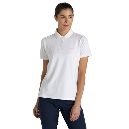 Craghoppers Womens NosiLife Thornbury Golf Short Sleeve Polo Shirt
