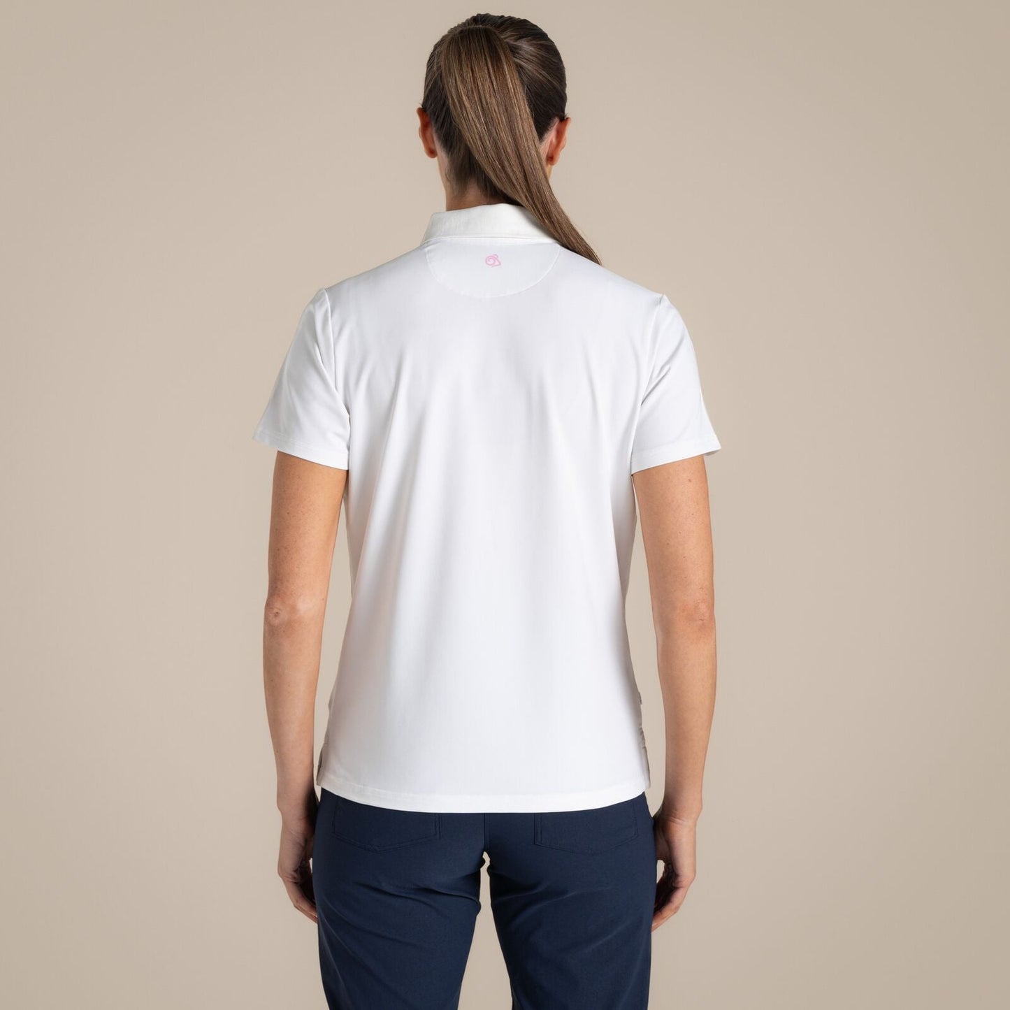 Craghoppers Womens NosiLife Thornbury Golf Short Sleeve Polo Shirt