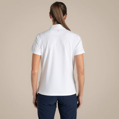 Craghoppers Womens NosiLife Thornbury Golf Short Sleeve Polo Shirt