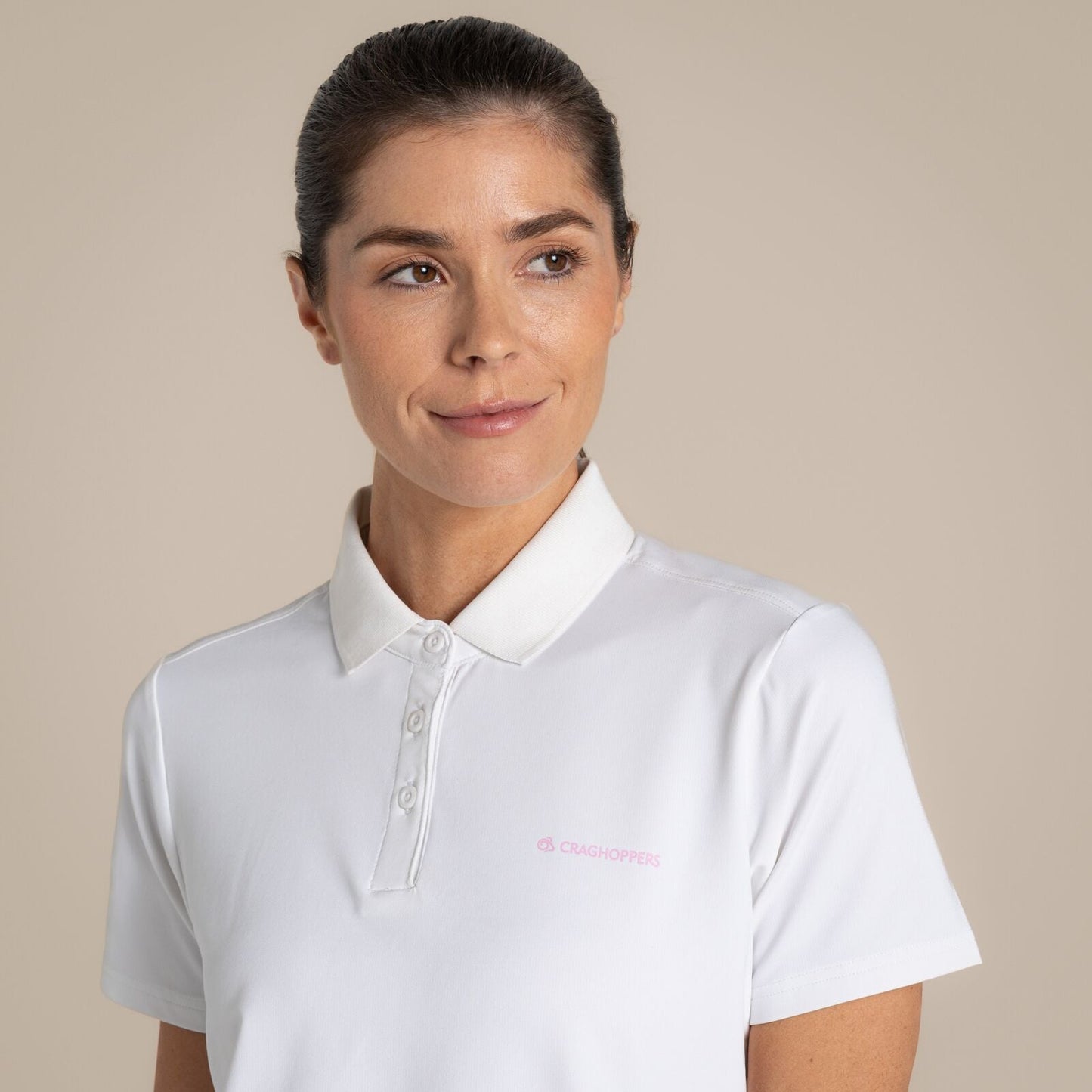Craghoppers Womens NosiLife Thornbury Golf Short Sleeve Polo Shirt