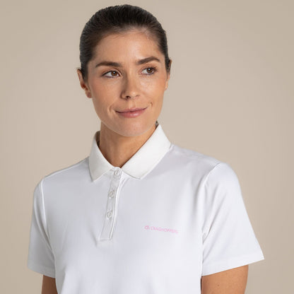 Craghoppers Womens NosiLife Thornbury Golf Short Sleeve Polo Shirt