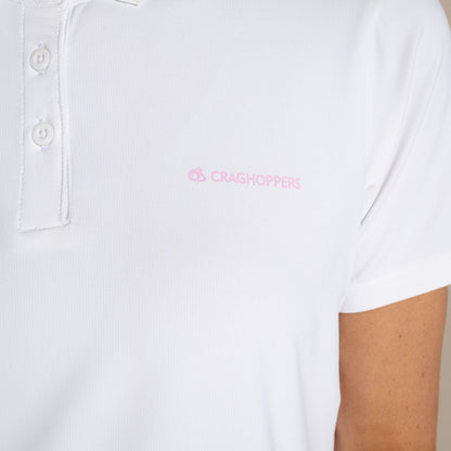 Craghoppers Womens NosiLife Thornbury Golf Short Sleeve Polo Shirt