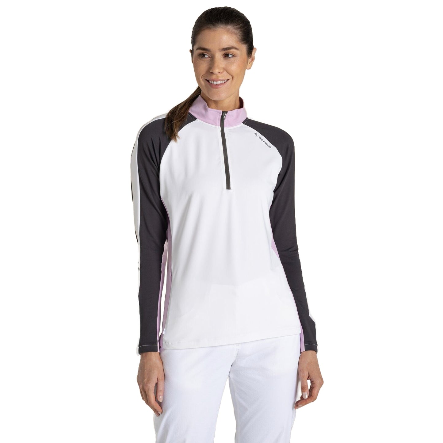 Craghoppers Womens NosiLife Ivybridge Golf Half Zip Sweater