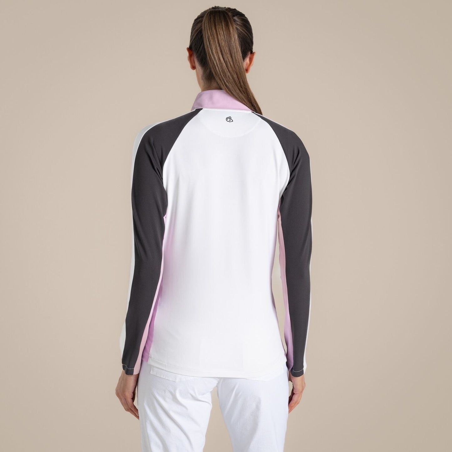 Craghoppers Womens NosiLife Ivybridge Golf Half Zip Sweater
