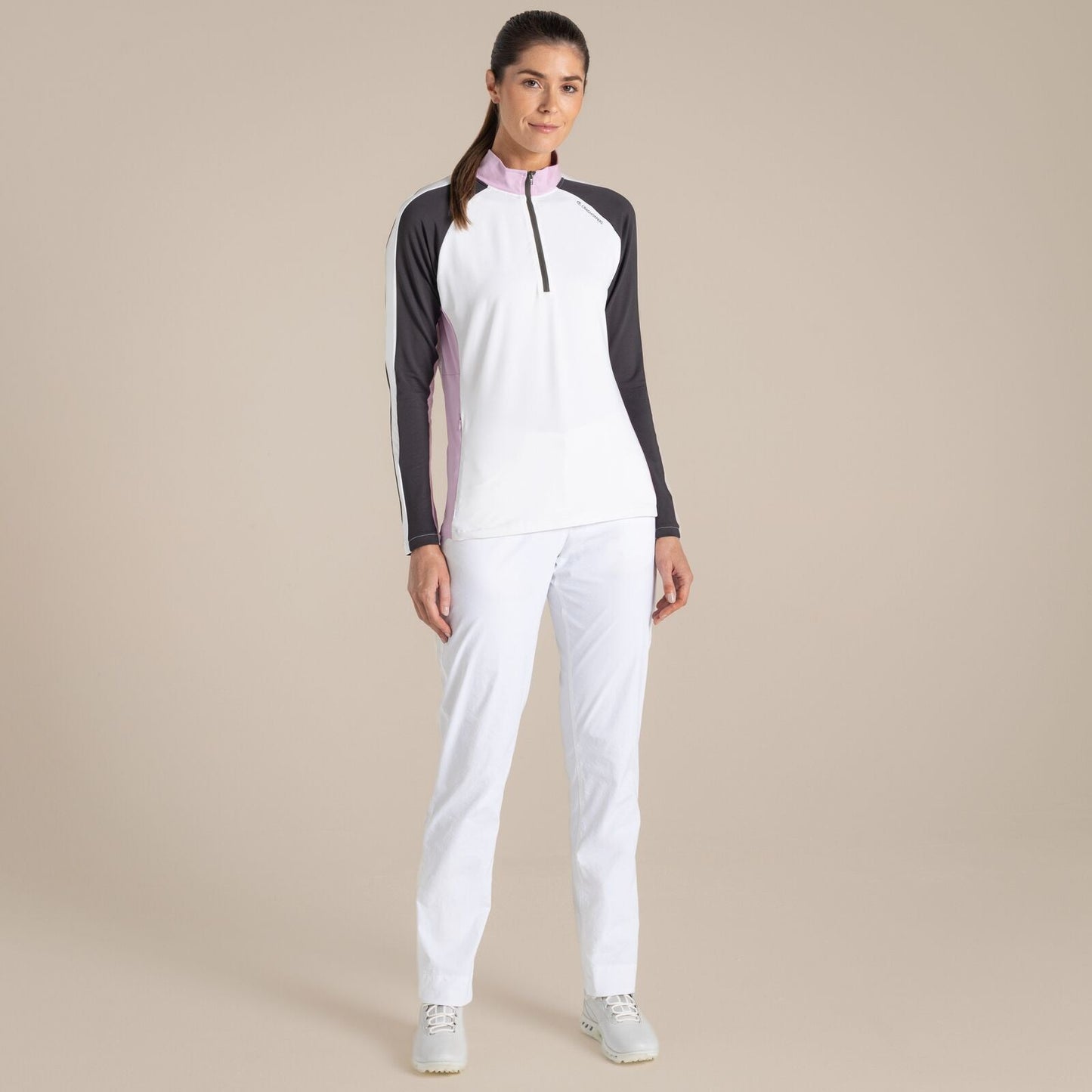 Craghoppers Womens NosiLife Ivybridge Golf Half Zip Sweater