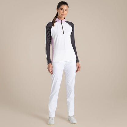 Craghoppers Womens NosiLife Ivybridge Golf Half Zip Sweater