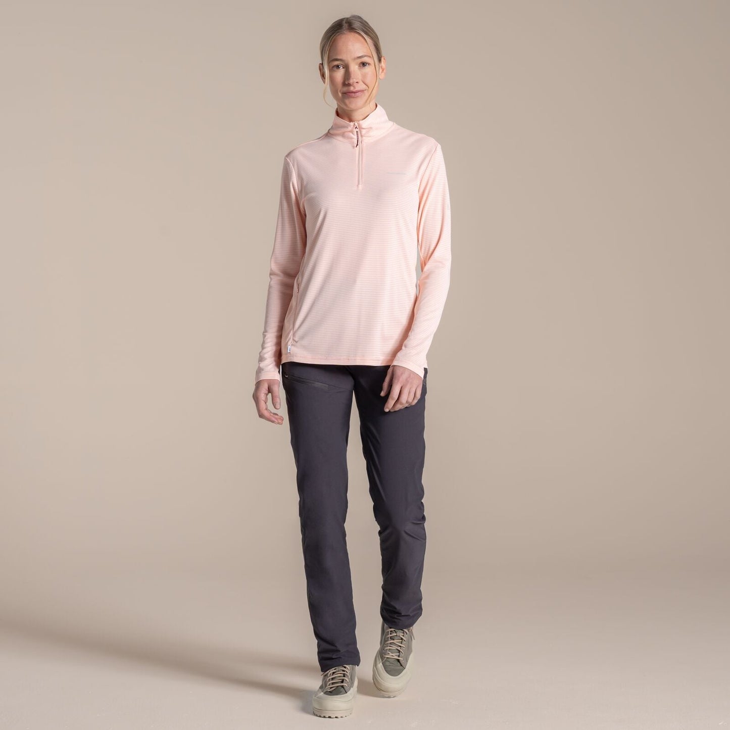 Craghoppers Womens NosiLife SolarShield+ Half Zip Sweater