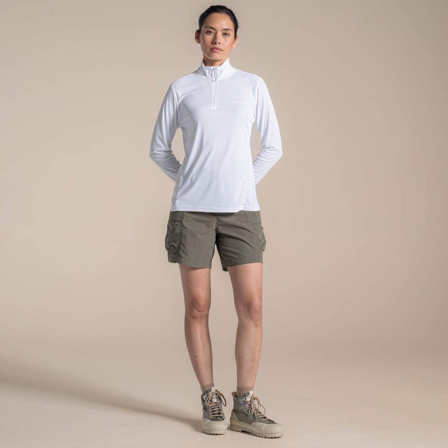 Craghoppers Womens NosiLife SolarShield+ Half Zip Sweater