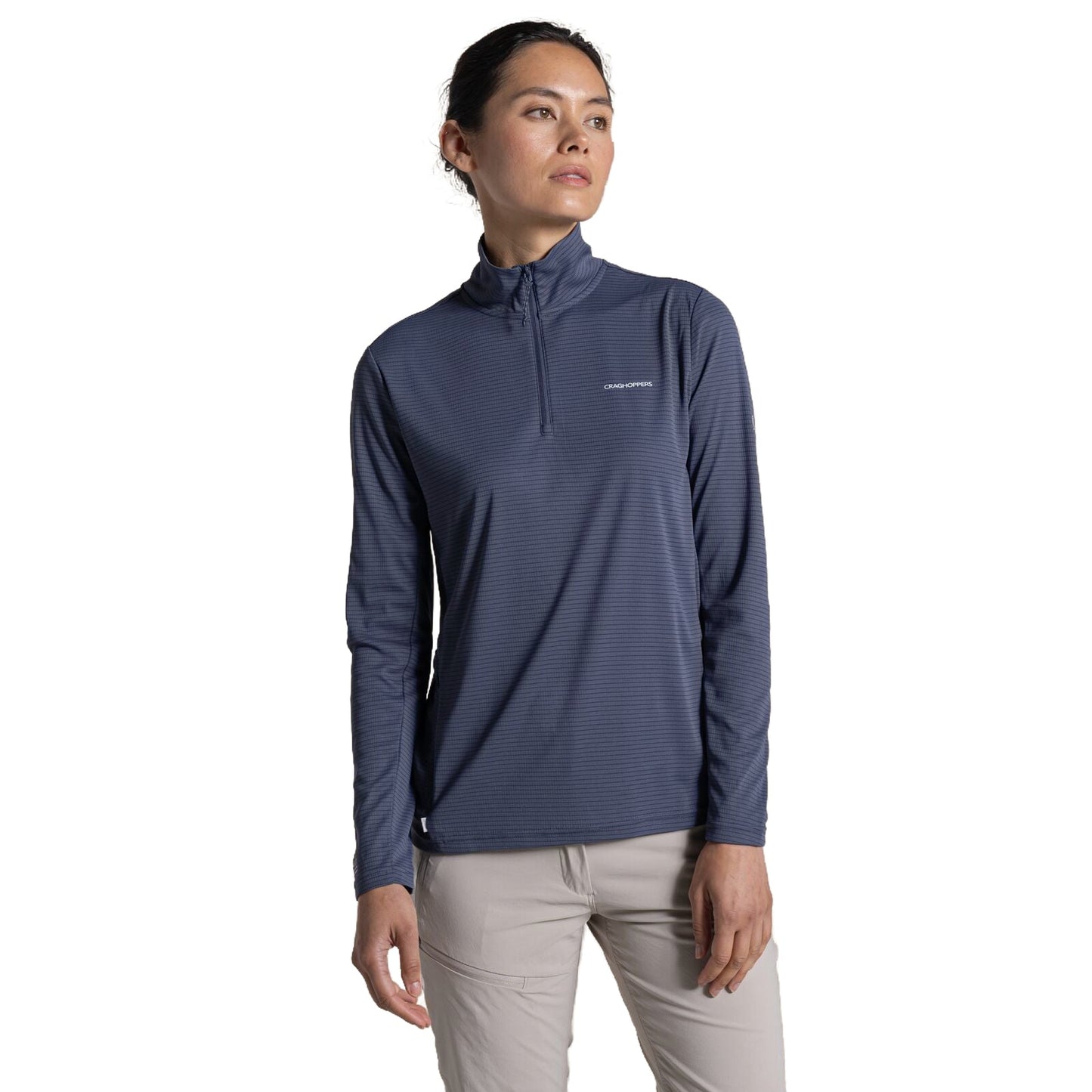Craghoppers Womens NosiLife SolarShield+ Half Zip Sweater