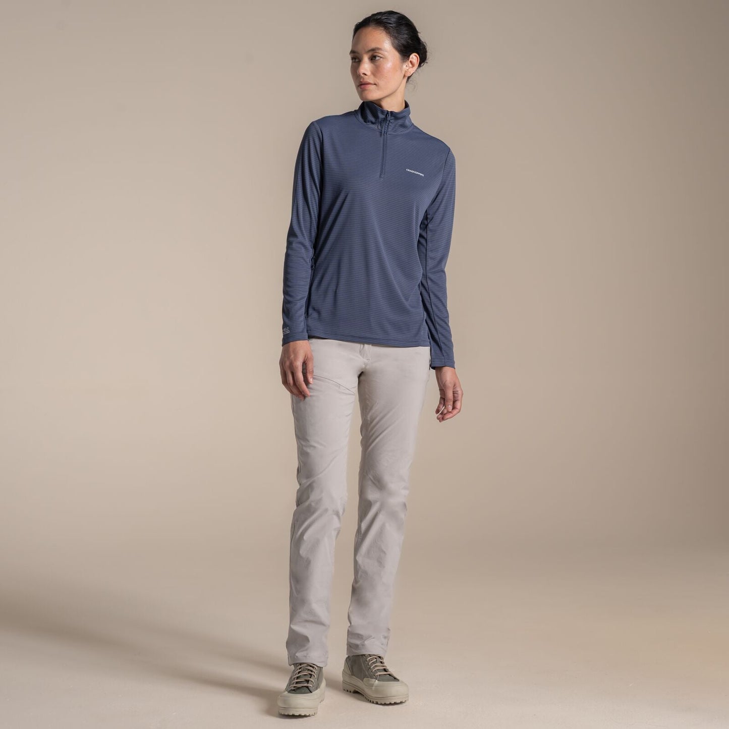 Craghoppers Womens NosiLife SolarShield+ Half Zip Sweater