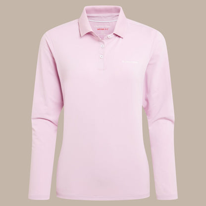 Craghoppers Womens NosiLife Thornbury Golf Long Sleeve Polo Shirt